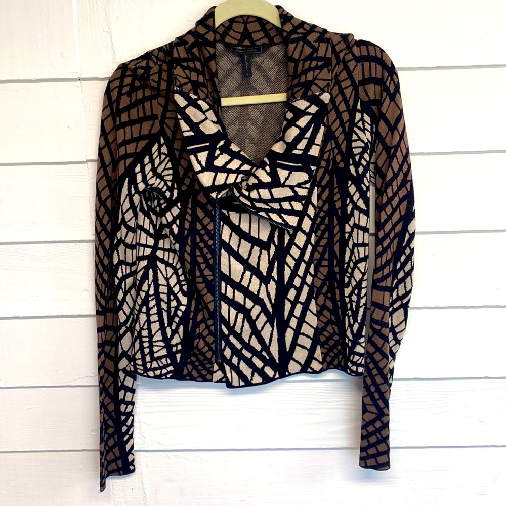 BCBGMaxAzria Eva bomber style jacket